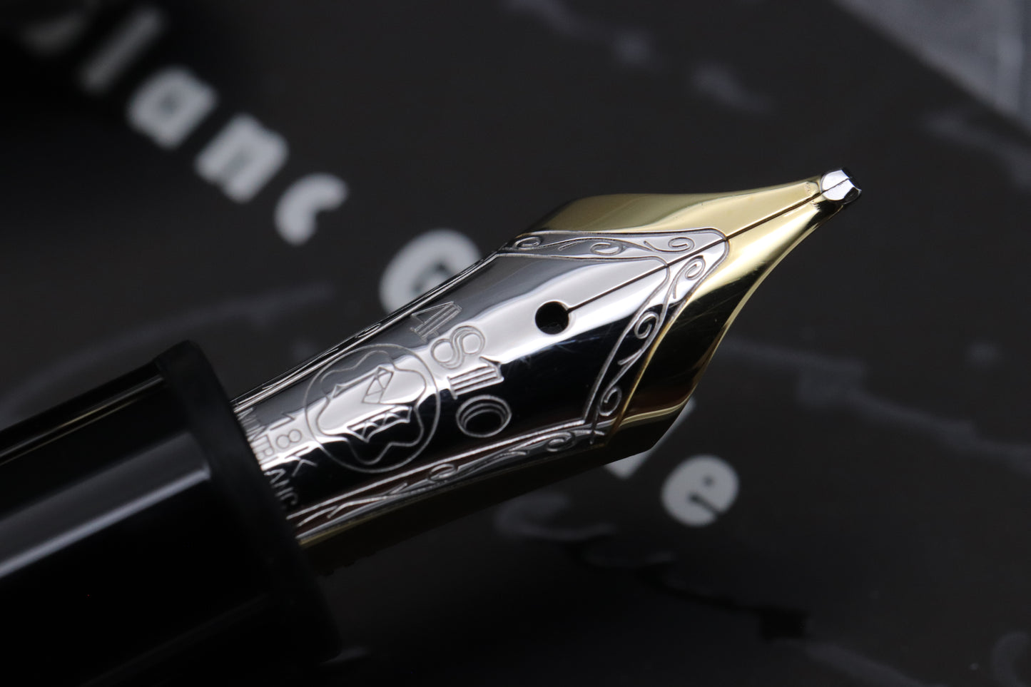 Montblanc Meisterstück 147 Traveller Sterling Silver Fountain Pen - OBB Nib