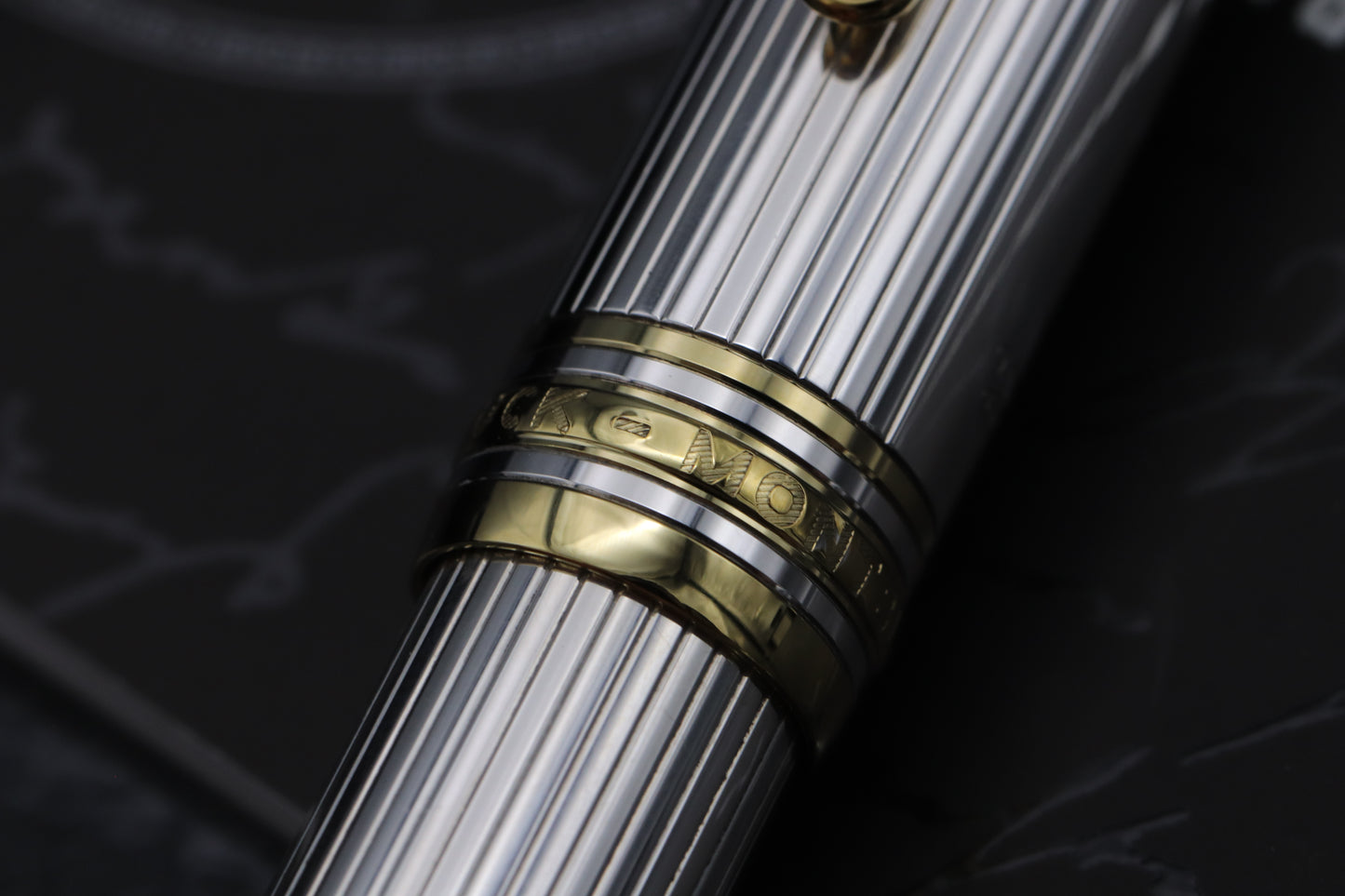 Montblanc Meisterstück 147 Traveller Sterling Silver Fountain Pen - OBB Nib