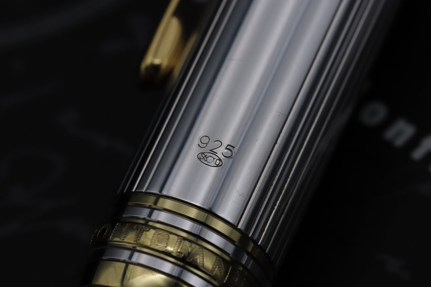 Montblanc Meisterstück 147 Traveller Sterling Silver Fountain Pen - OBB Nib