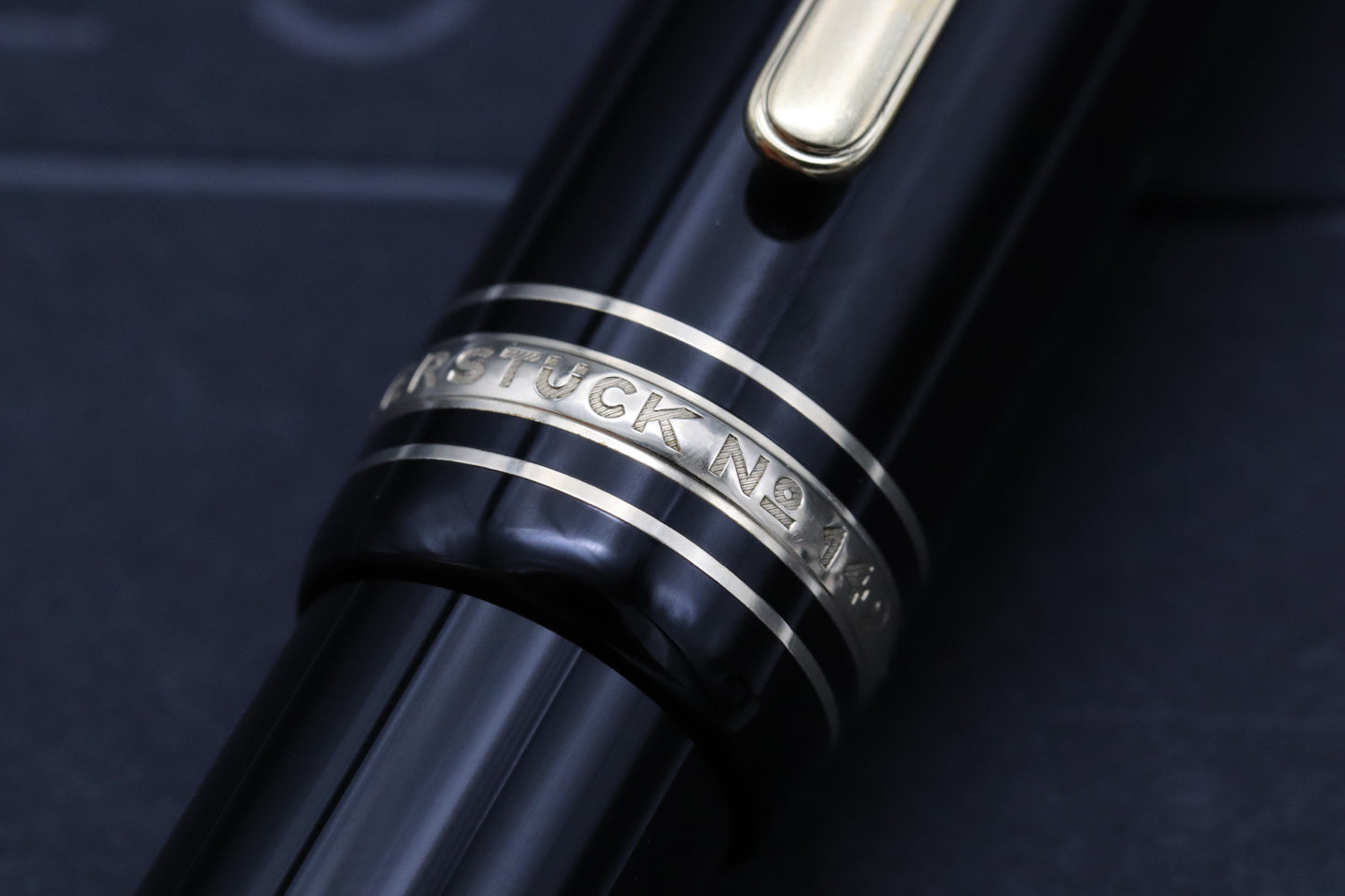 Montblanc Meisterstuck 149 Gold-Coated Fountain Pen - Double Broad Nib