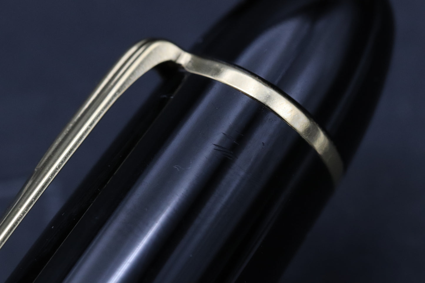 Montblanc Meisterstuck 149 Gold-Coated Fountain Pen - Double Broad Nib
