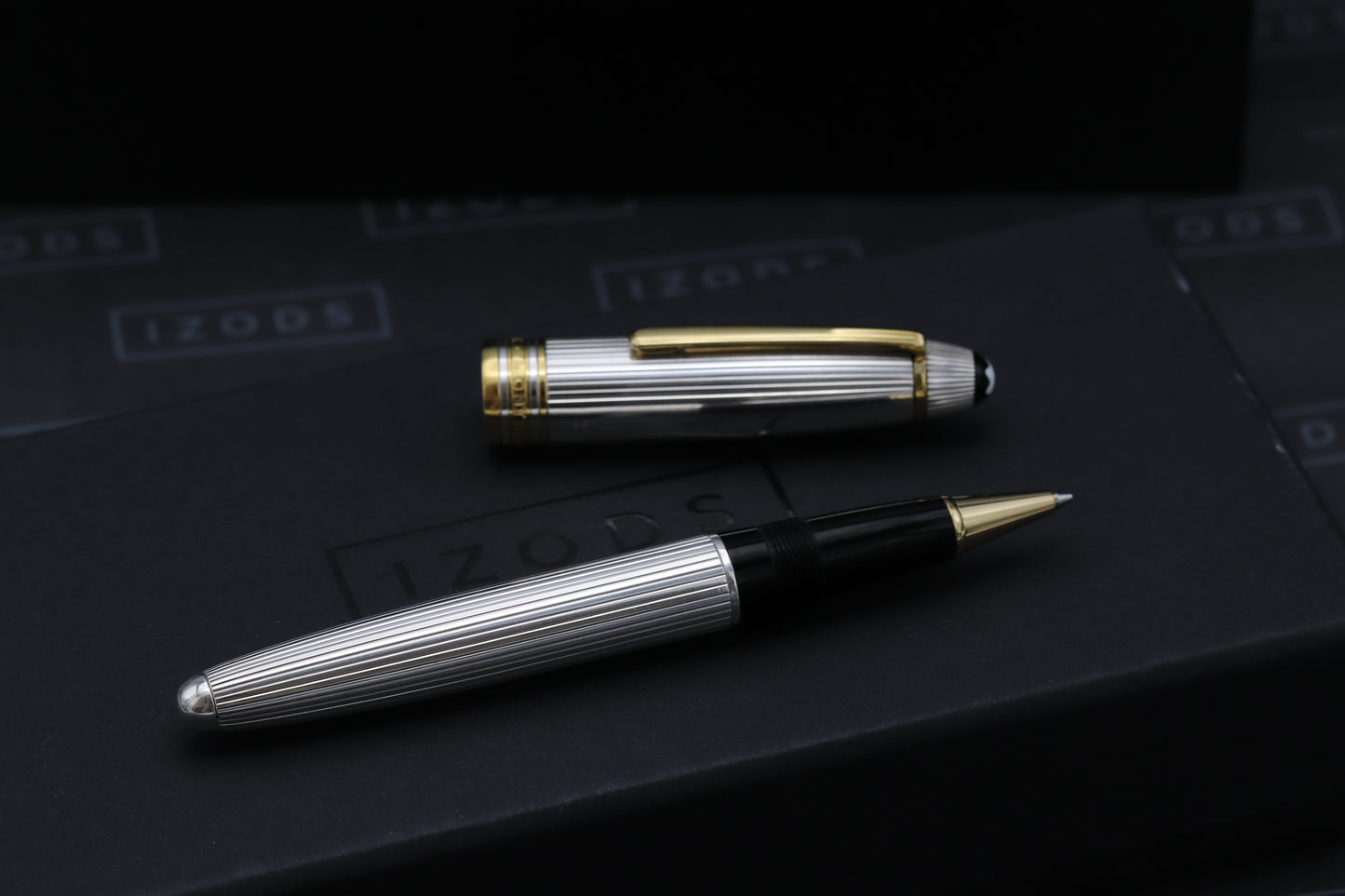 Montblanc Meisterstück 162 LeGrand Sterling Silver Pinstripe Rollerball Pen