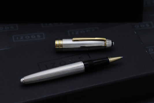 Montblanc Meisterstück 162 LeGrand Sterling Silver Pinstripe Rollerball Pen