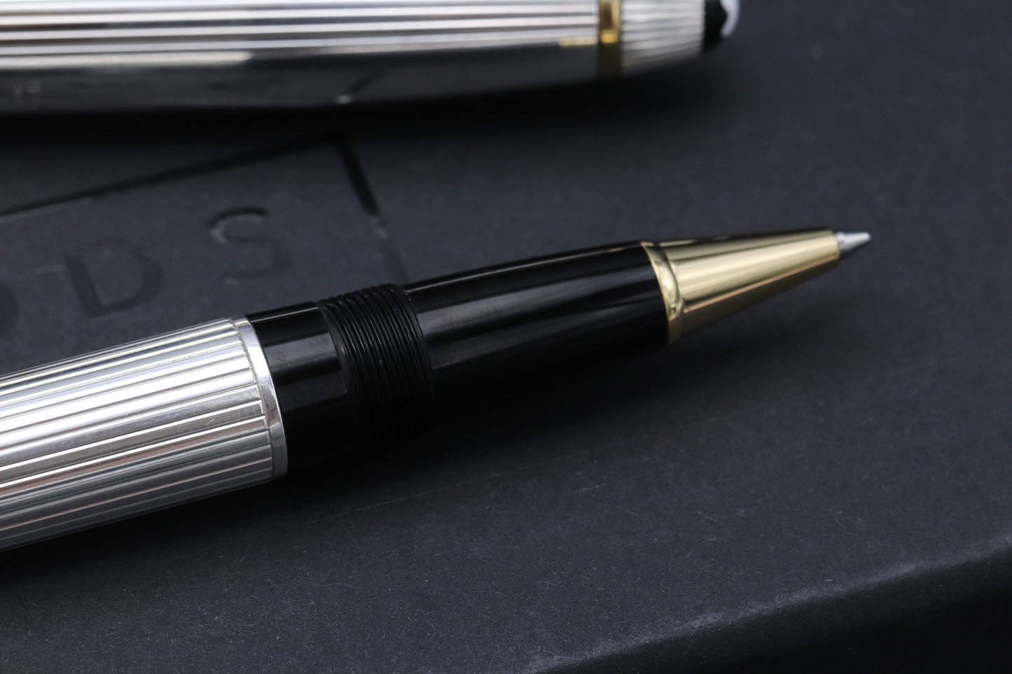 Montblanc Meisterstück 162 LeGrand Sterling Silver Pinstripe Rollerball Pen