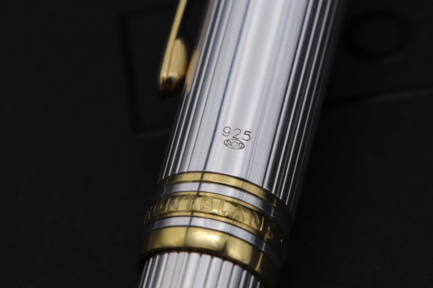 Montblanc Meisterstück 162 LeGrand Sterling Silver Pinstripe Rollerball Pen