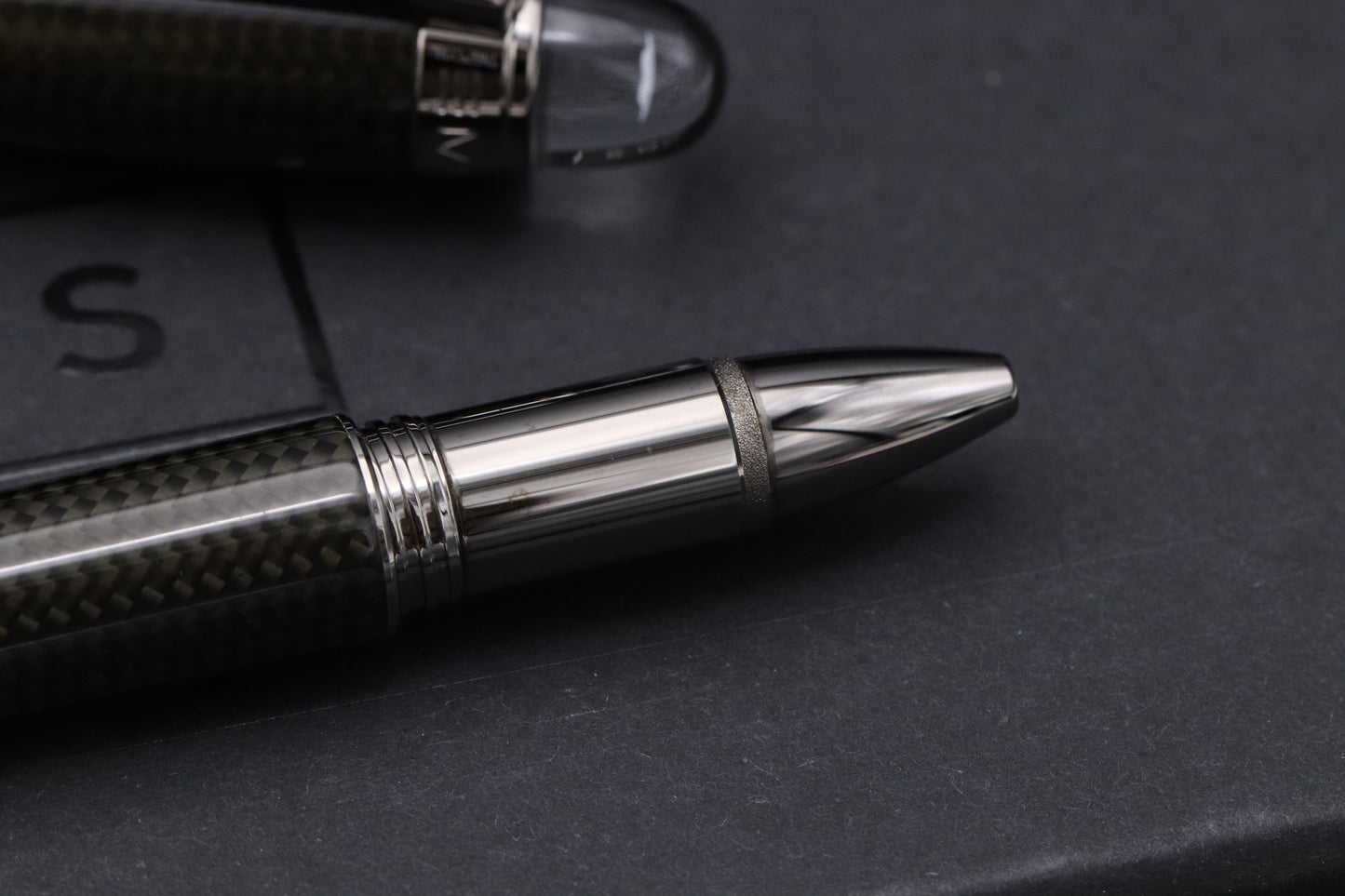 Montblanc Starwalker Ultimate Carbon Rollerball / Fineliner Pen