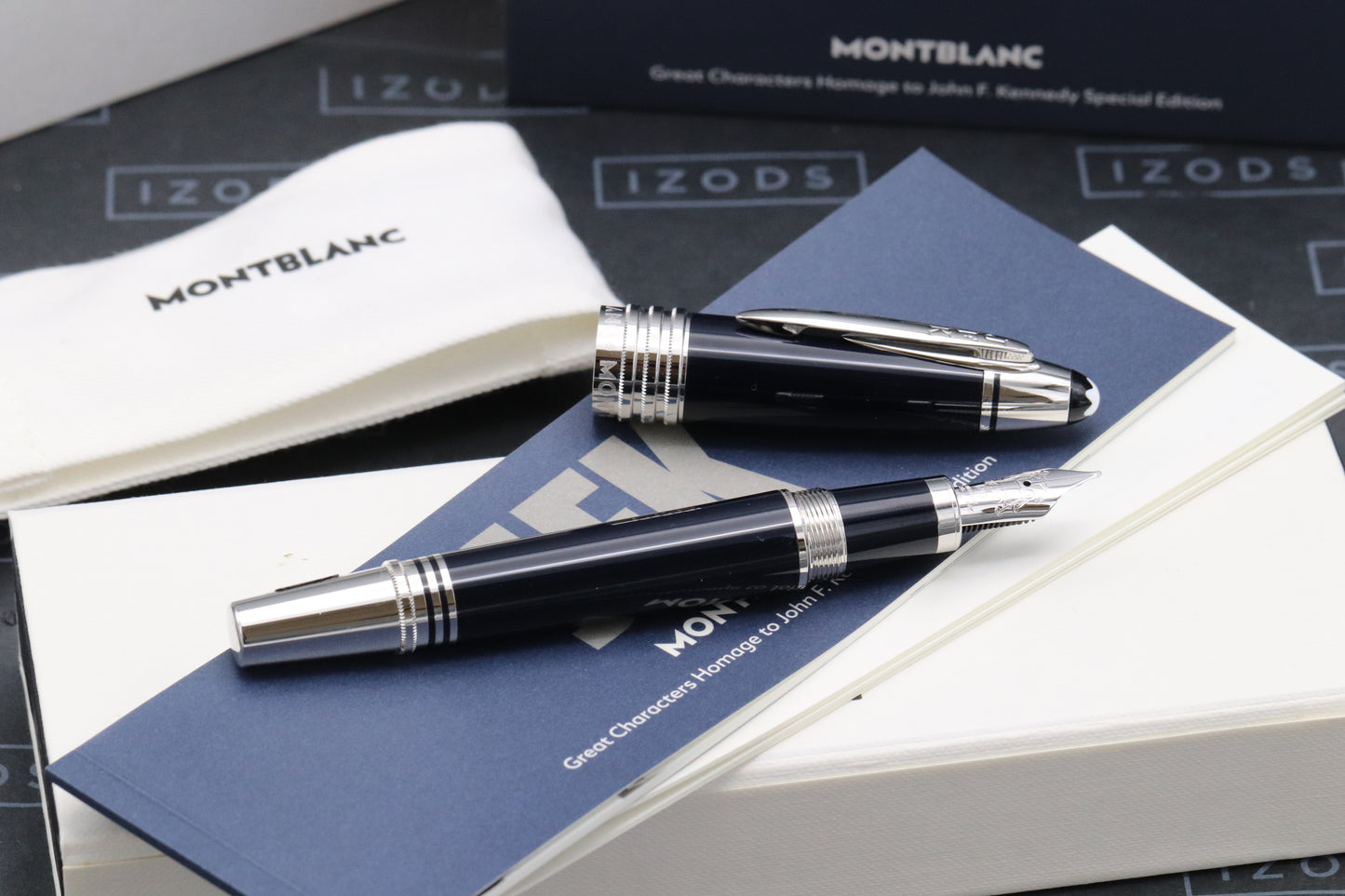 Montblanc Great Characters JFK Blue Special Edition Fountain Pen