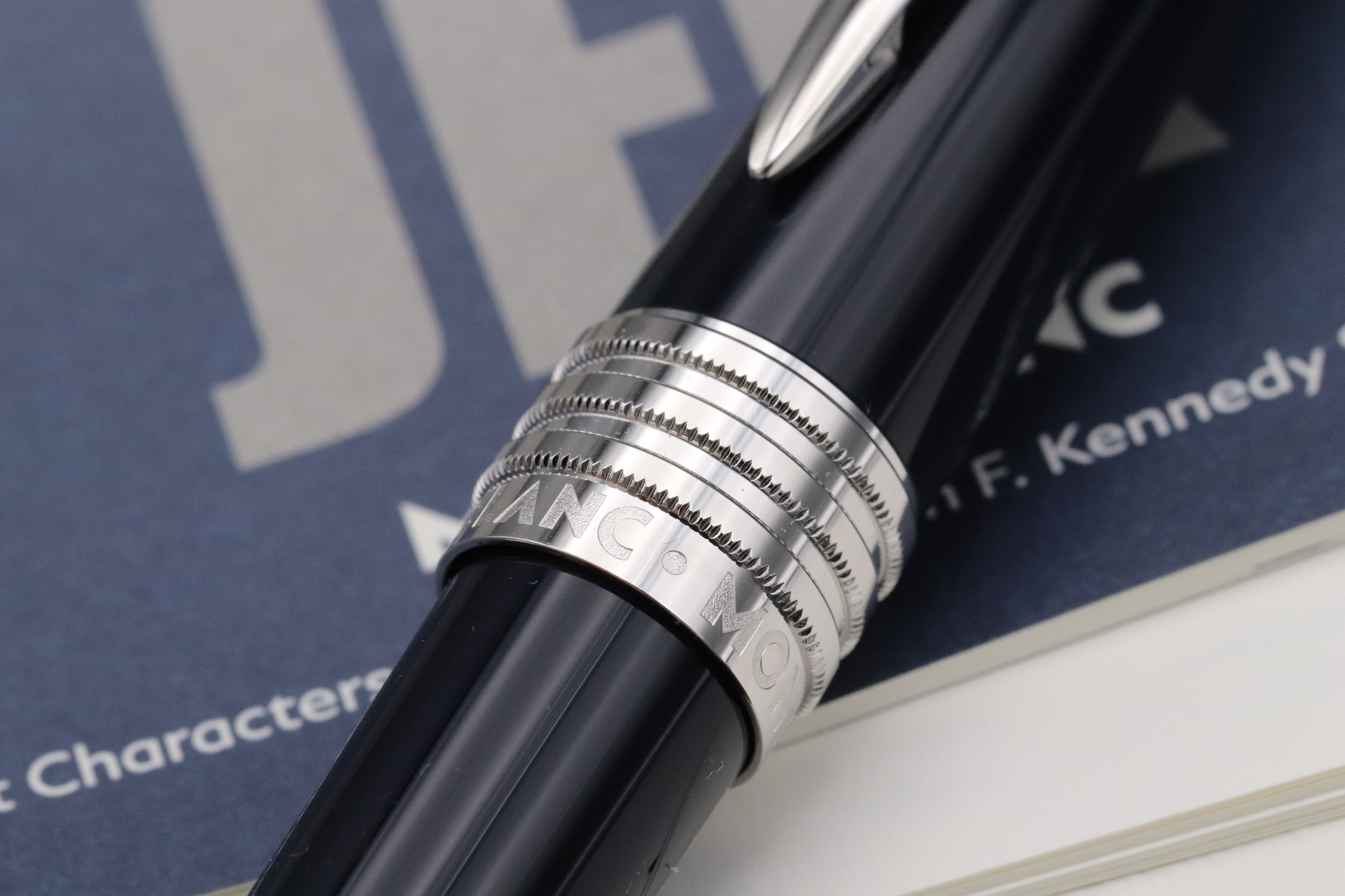 Montblanc Great Characters JFK Blue Special Edition Fountain Pen