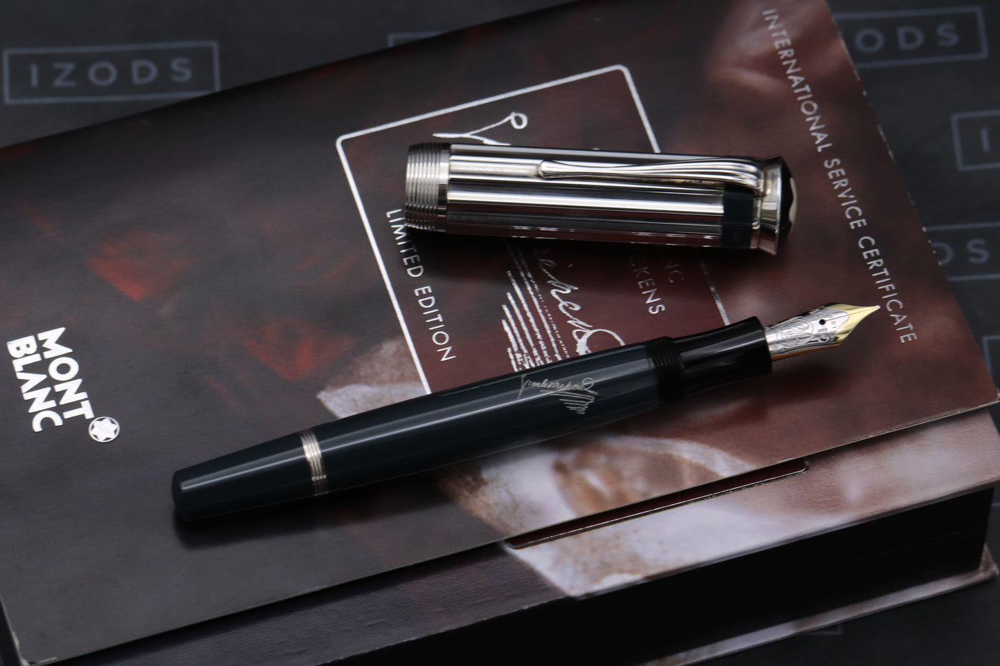 Montblanc Writers Edition Charles Dickens Fountain Pen - NEVER INKED