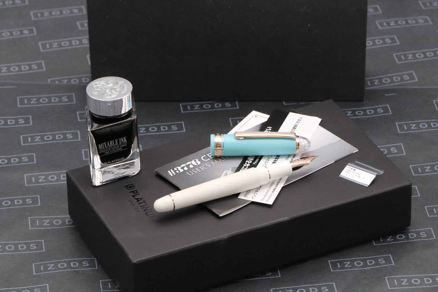 Platinum #3776 Century Shape of Heart Bluebird LE2000 Fountain Pen - UNUSED