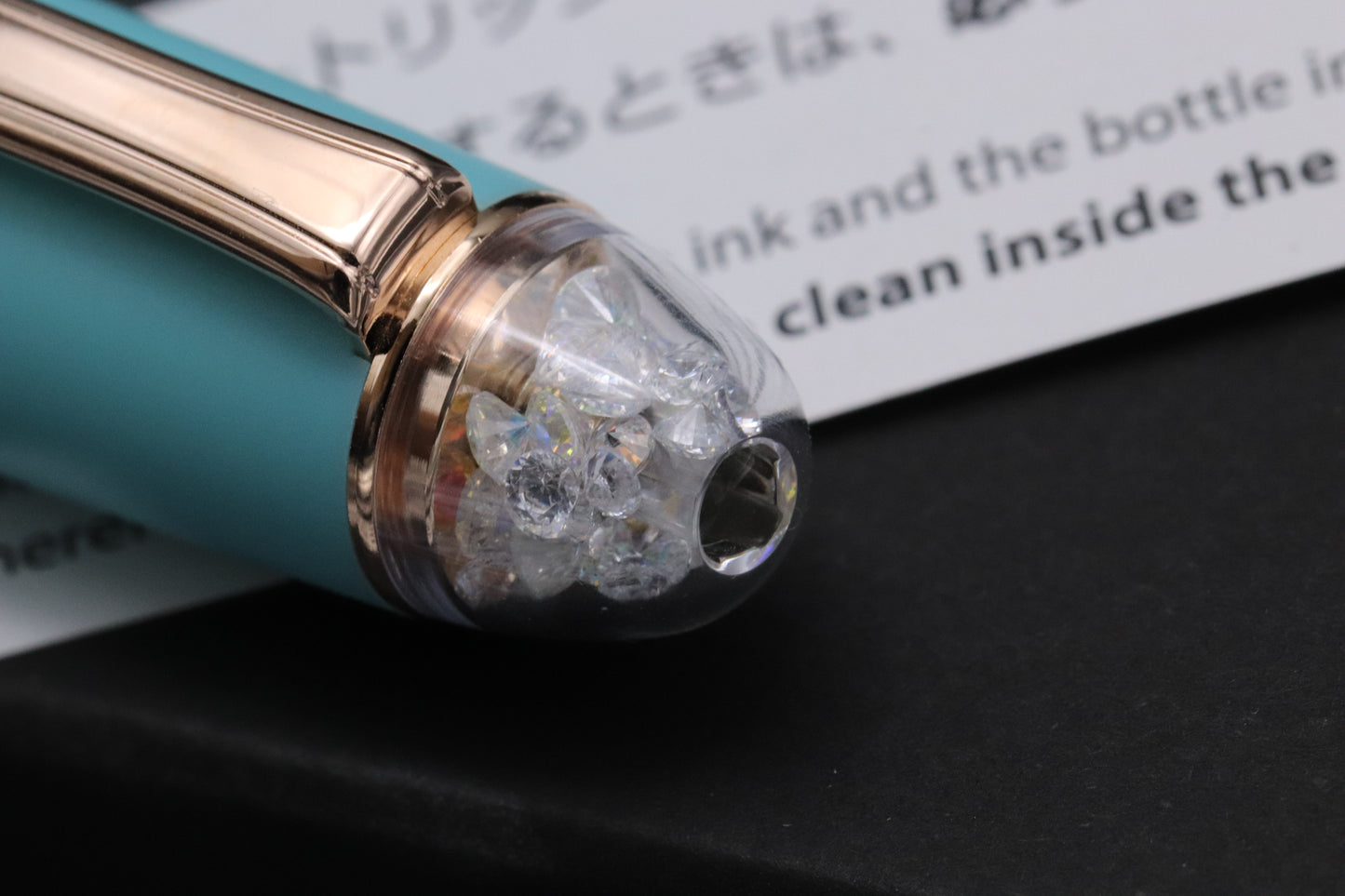 Platinum #3776 Century Shape of Heart Bluebird LE2000 Fountain Pen - UNUSED