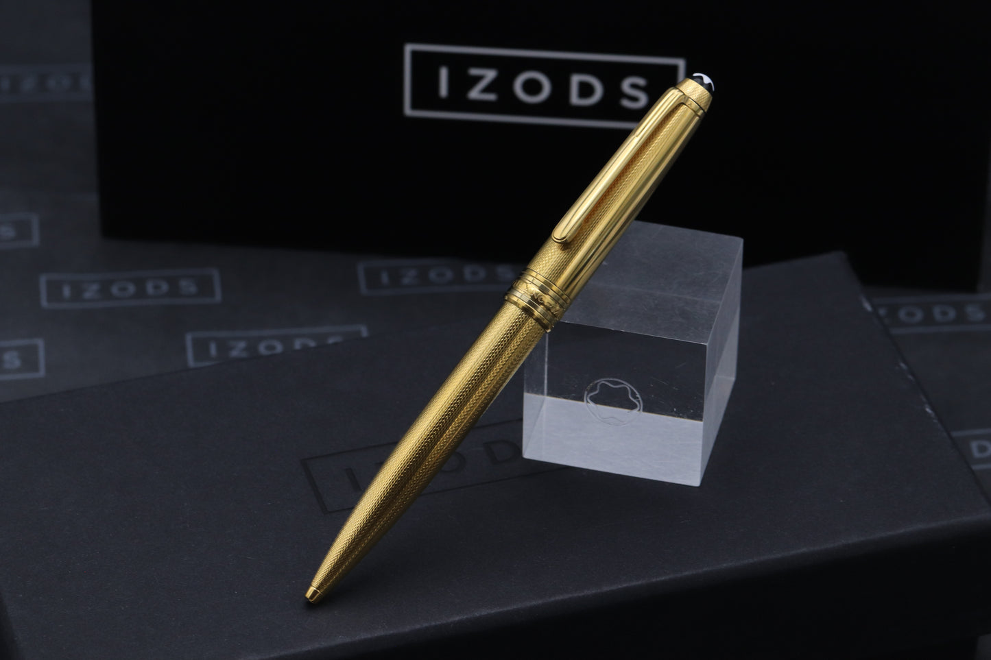 Montblanc Meisterstuck 164 Classique Gold Barley Ballpoint Pen
