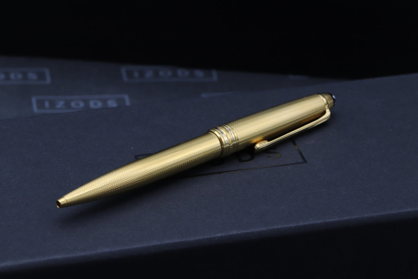 Montblanc Meisterstuck 164 Classique Gold Barley Ballpoint Pen