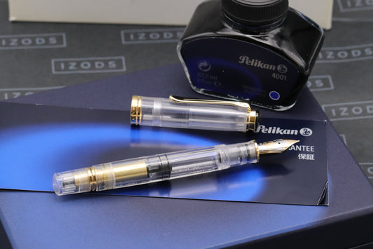 Pelikan M800 Demonstrator Engraved Special Edition Fountain Pen - UNUSED - EF