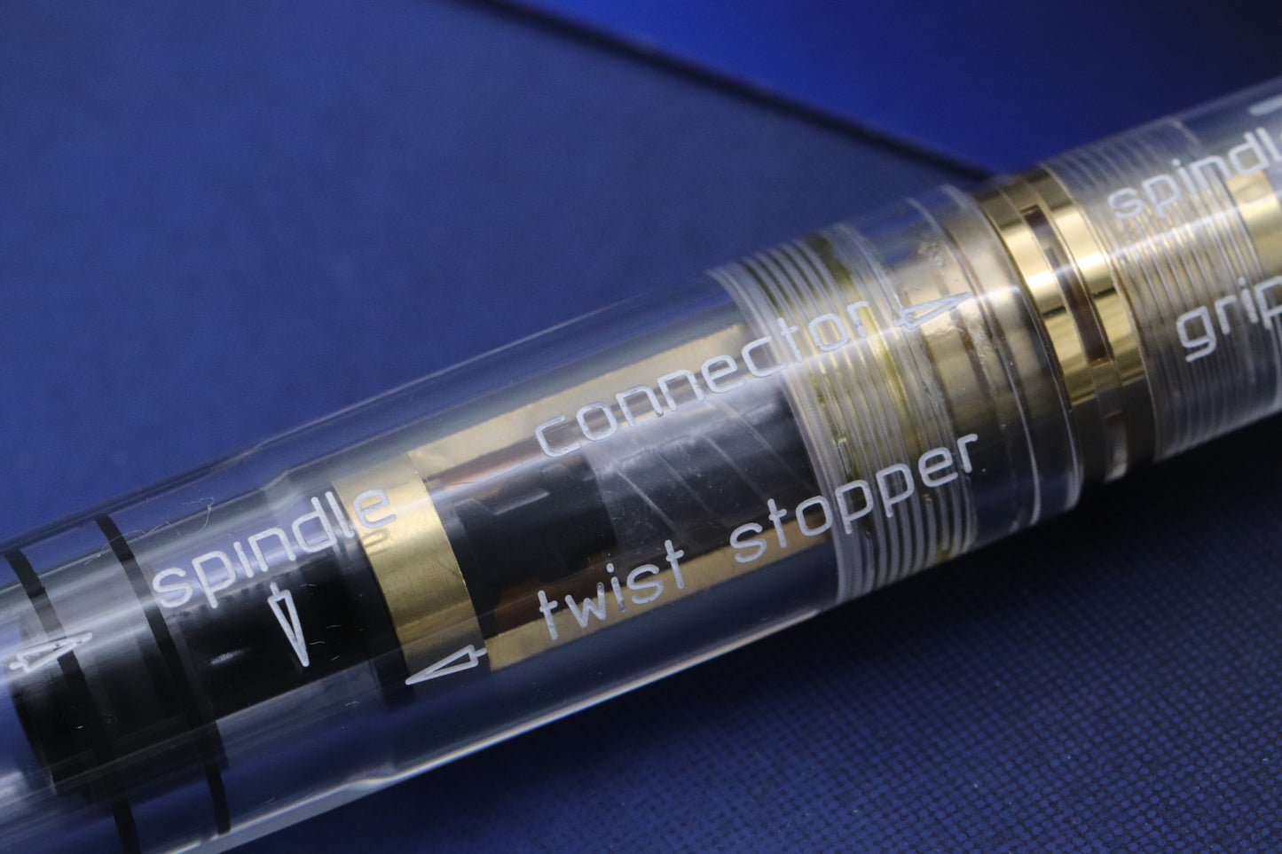 Pelikan M800 Demonstrator Engraved Special Edition Fountain Pen - UNUSED - EF