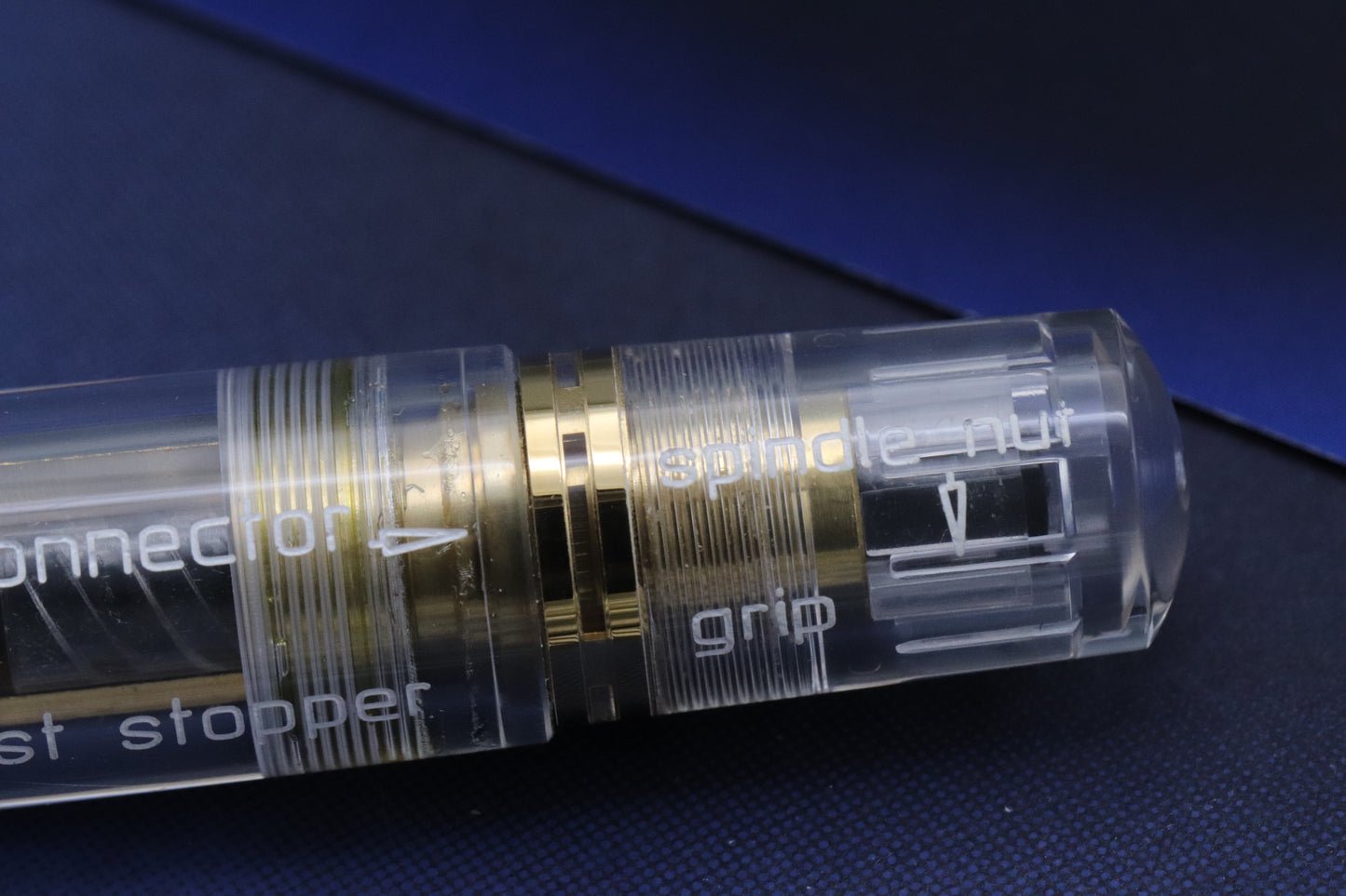 Pelikan M800 Demonstrator Engraved Special Edition Fountain Pen - UNUSED - EF