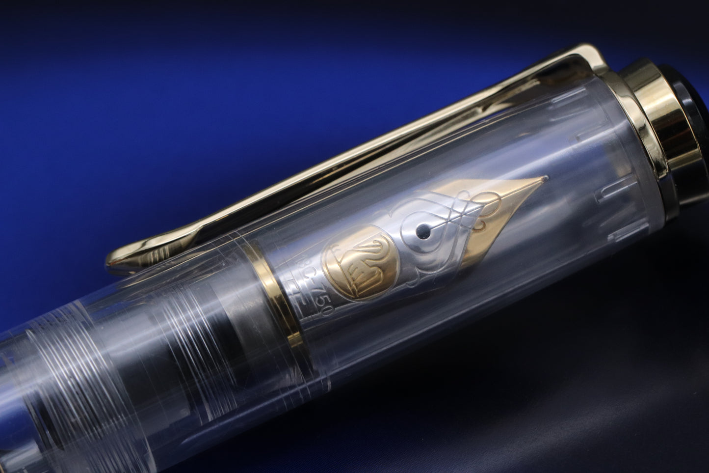 Pelikan M800 Demonstrator Engraved Special Edition Fountain Pen - UNUSED - EF