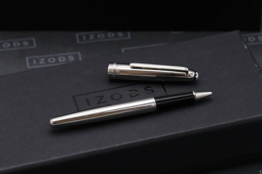 Montblanc Meisterstuck 163 Classique Steel Rollerball / Fineliner Pen