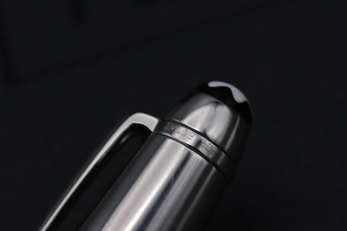 Montblanc Meisterstuck 163 Classique Steel Rollerball / Fineliner Pen