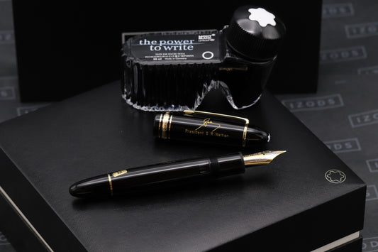 Montblanc Meisterstuck 149 UNICEF Power to Write 'S R Nathan' Fountain Pen