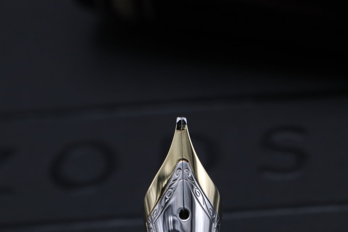 Montblanc Meisterstuck 146 LeGrand Gold-Coated Fountain Pen - Broad Nib
