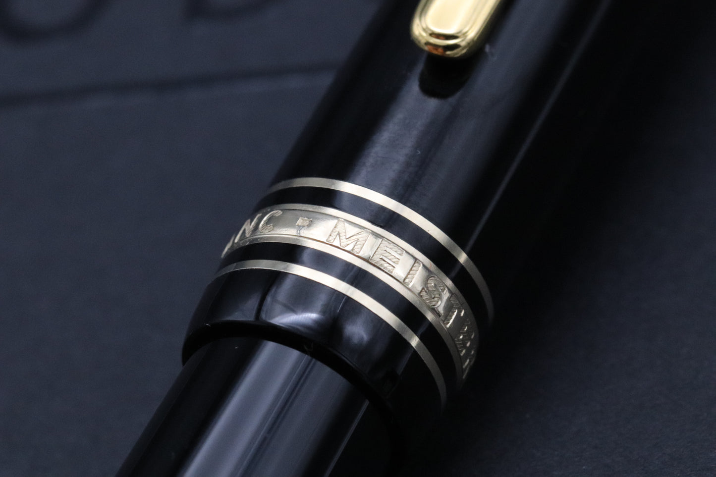 Montblanc Meisterstuck 146 LeGrand Gold-Coated Fountain Pen - Broad Nib