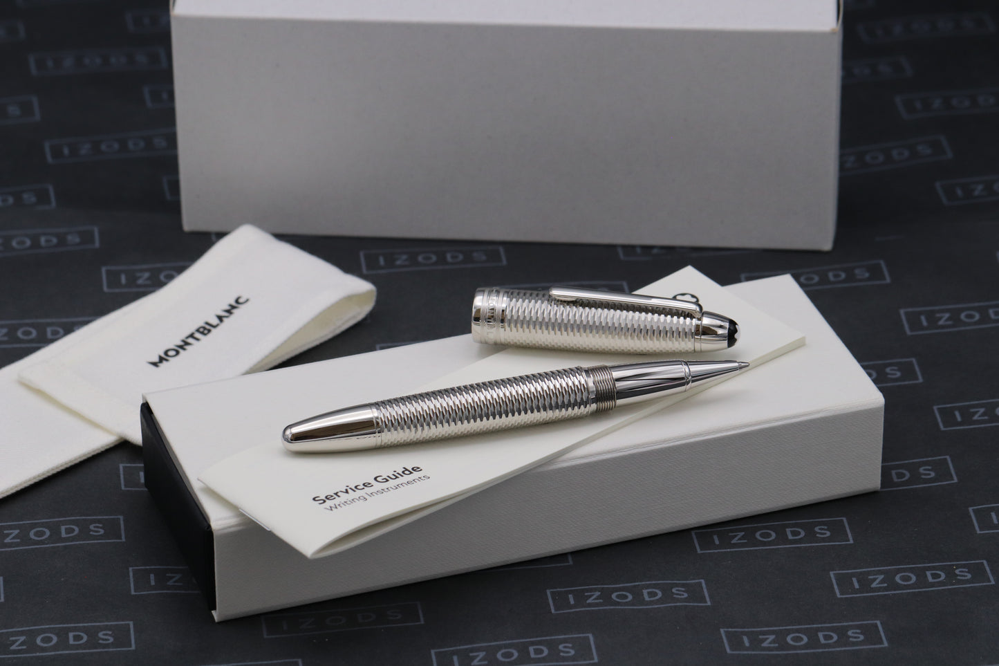Montblanc Meisterstuck LeGrand Geometry Platinum-Coated Rollerball Pen