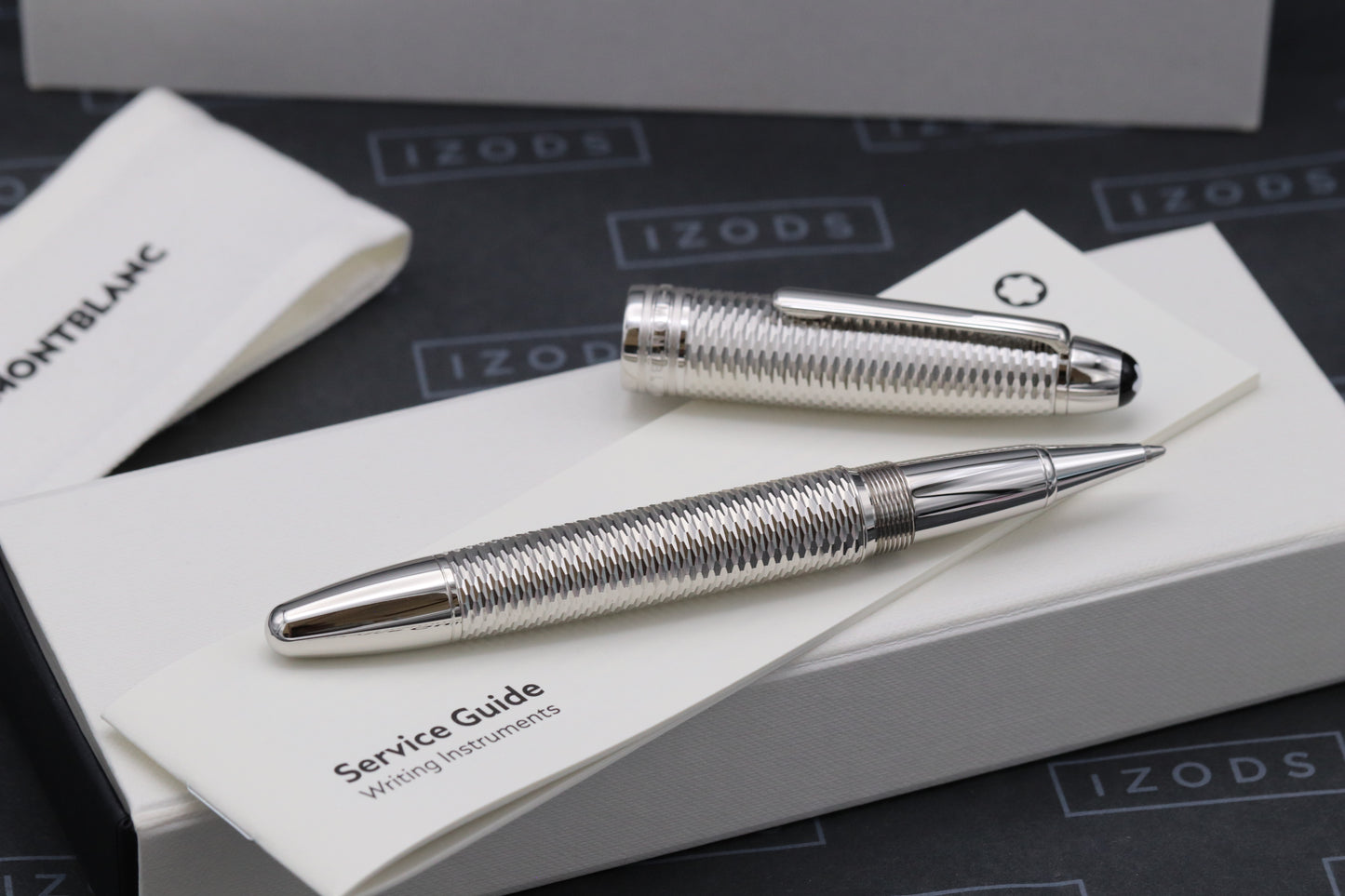 Montblanc Meisterstuck LeGrand Geometry Platinum-Coated Rollerball Pen