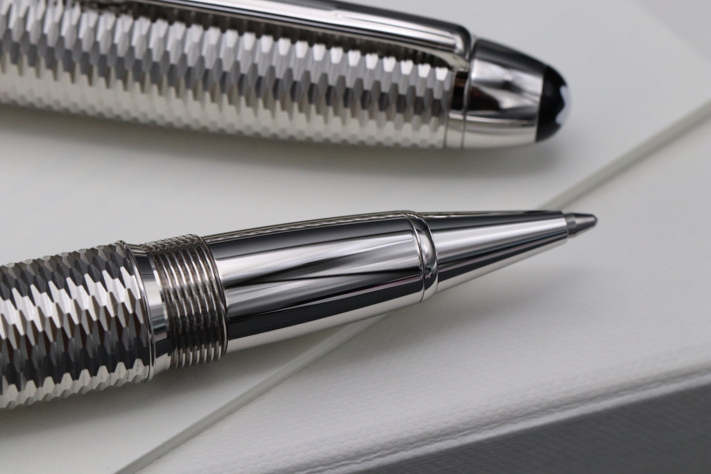Montblanc Meisterstuck LeGrand Geometry Platinum-Coated Rollerball Pen