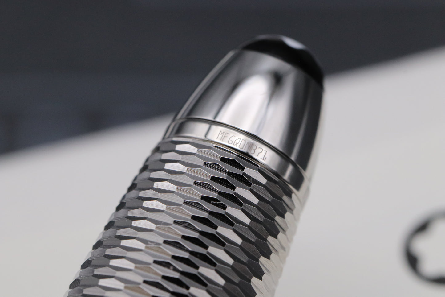 Montblanc Meisterstuck LeGrand Geometry Platinum-Coated Rollerball Pen
