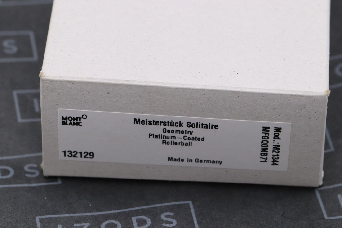 Montblanc Meisterstuck LeGrand Geometry Platinum-Coated Rollerball Pen