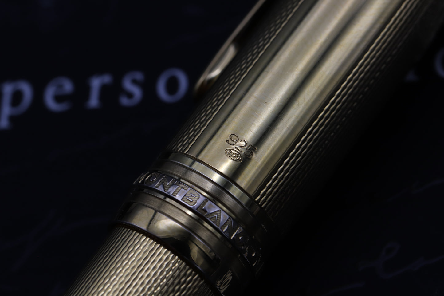 Montblanc Meisterstück 146 LeGrand Vermeil Barley Fountain Pen - Broad Nib