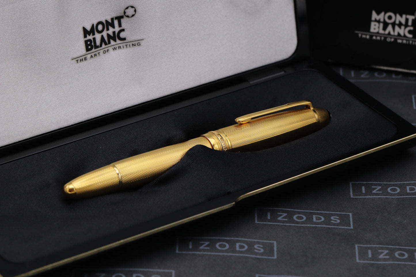 Montblanc Meisterstück 146 LeGrand Vermeil Barley Fountain Pen - Broad Nib