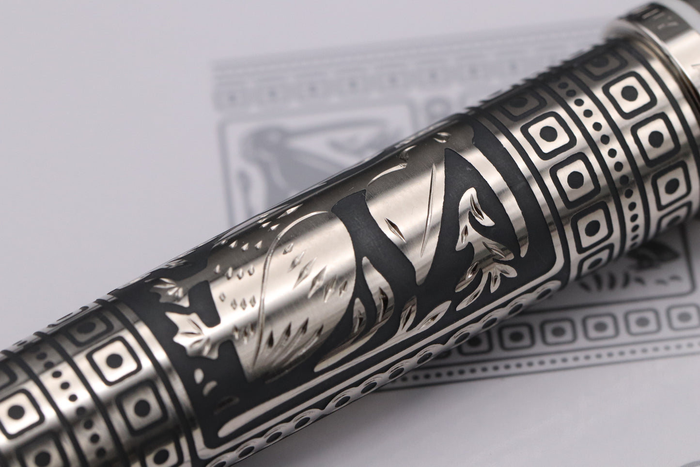 Pelikan Souveran M910 Toledo White Special Edition Fountain Pen - EF Nib