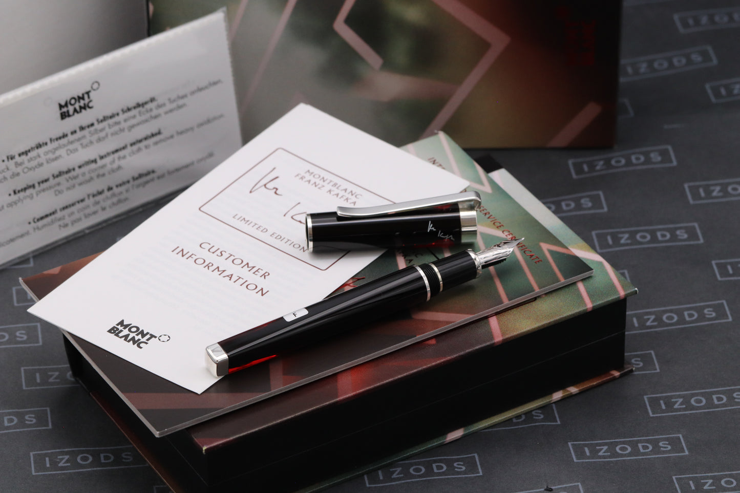 Montblanc Writers Edition Franz Kafka Fountain Pen - UNUSED - Fine Nib