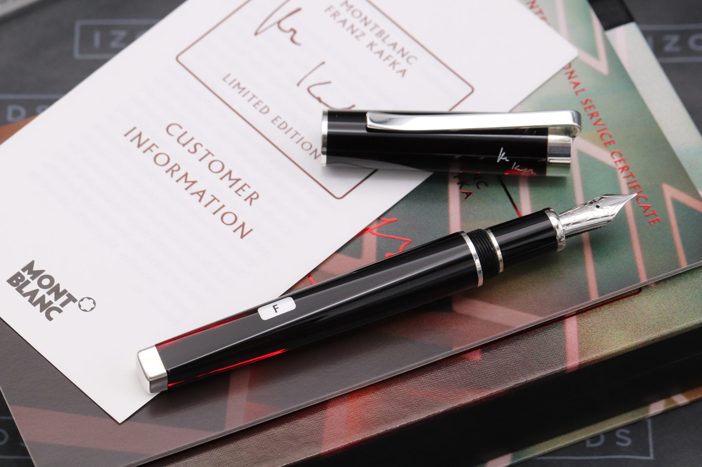 Montblanc Writers Edition Franz Kafka Fountain Pen - UNUSED - Fine Nib