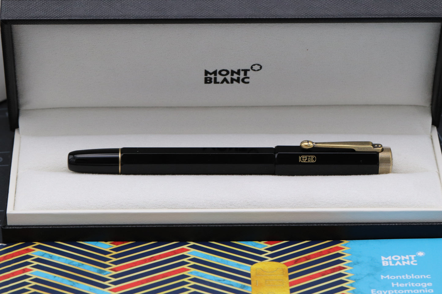 Montblanc Heritage Egyptomania Special Edition Black Fountain Pen