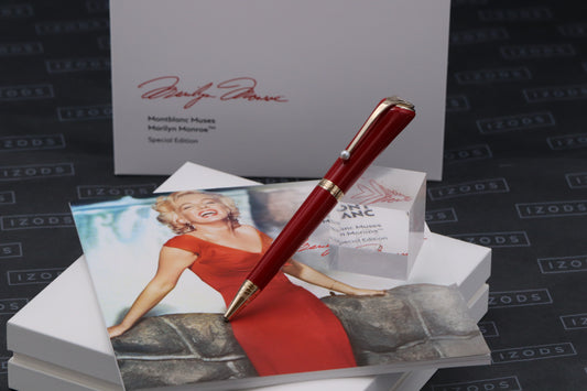 Montblanc Muses Marilyn Monroe Red Special Edition Ballpoint Pen - UNUSED