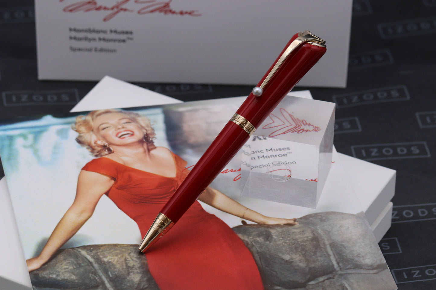 Montblanc Muses Marilyn Monroe Red Special Edition Ballpoint Pen - UNUSED
