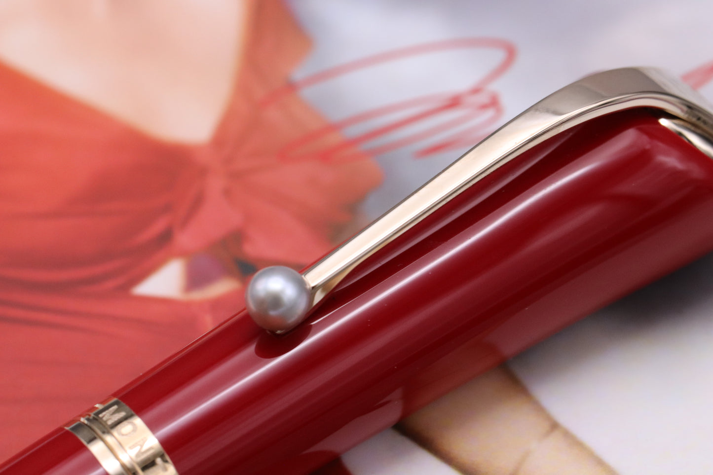 Montblanc Muses Marilyn Monroe Red Special Edition Ballpoint Pen - UNUSED