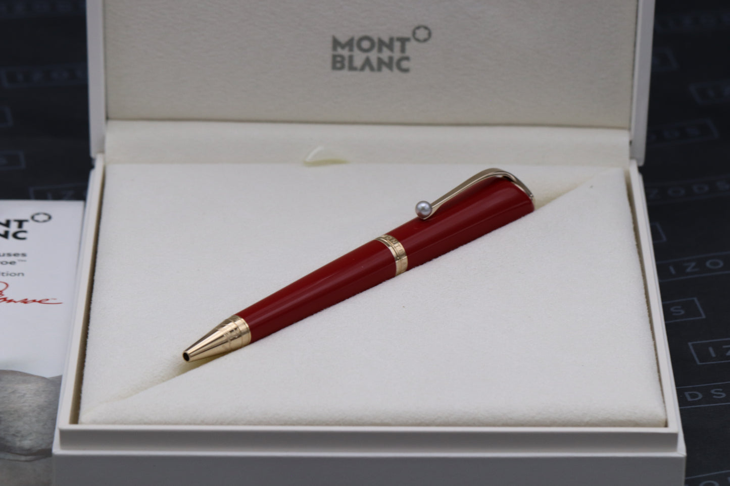 Montblanc Muses Marilyn Monroe Red Special Edition Ballpoint Pen - UNUSED