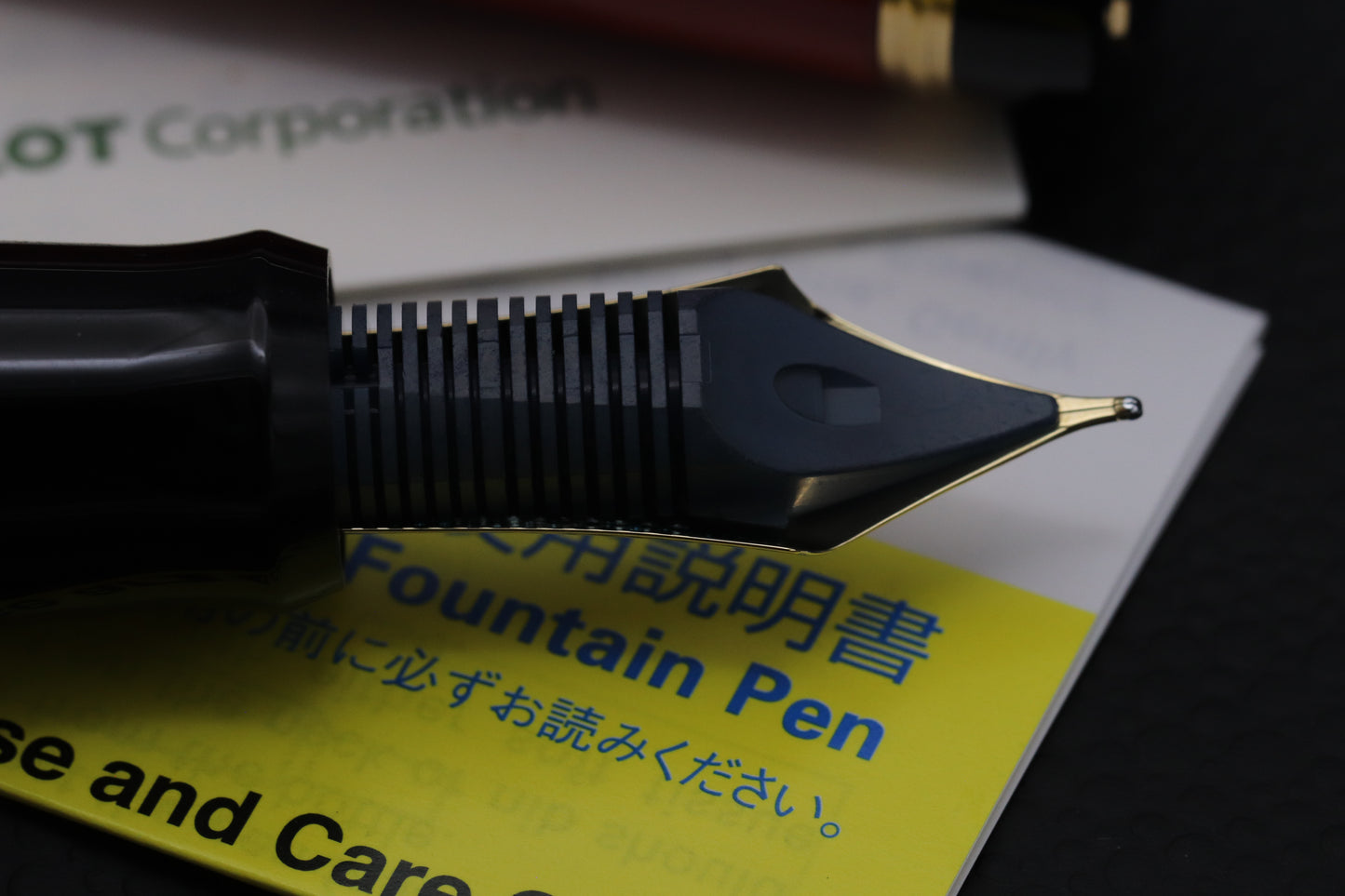Pilot Custom Urushi Vermillion Fountain Pen - INKED ONCE