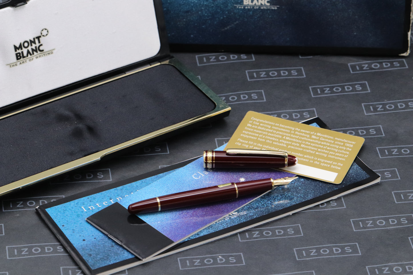 Montblanc Meisterstuck 144 Classique Bordeaux Fountain Pen - Monotone Nib