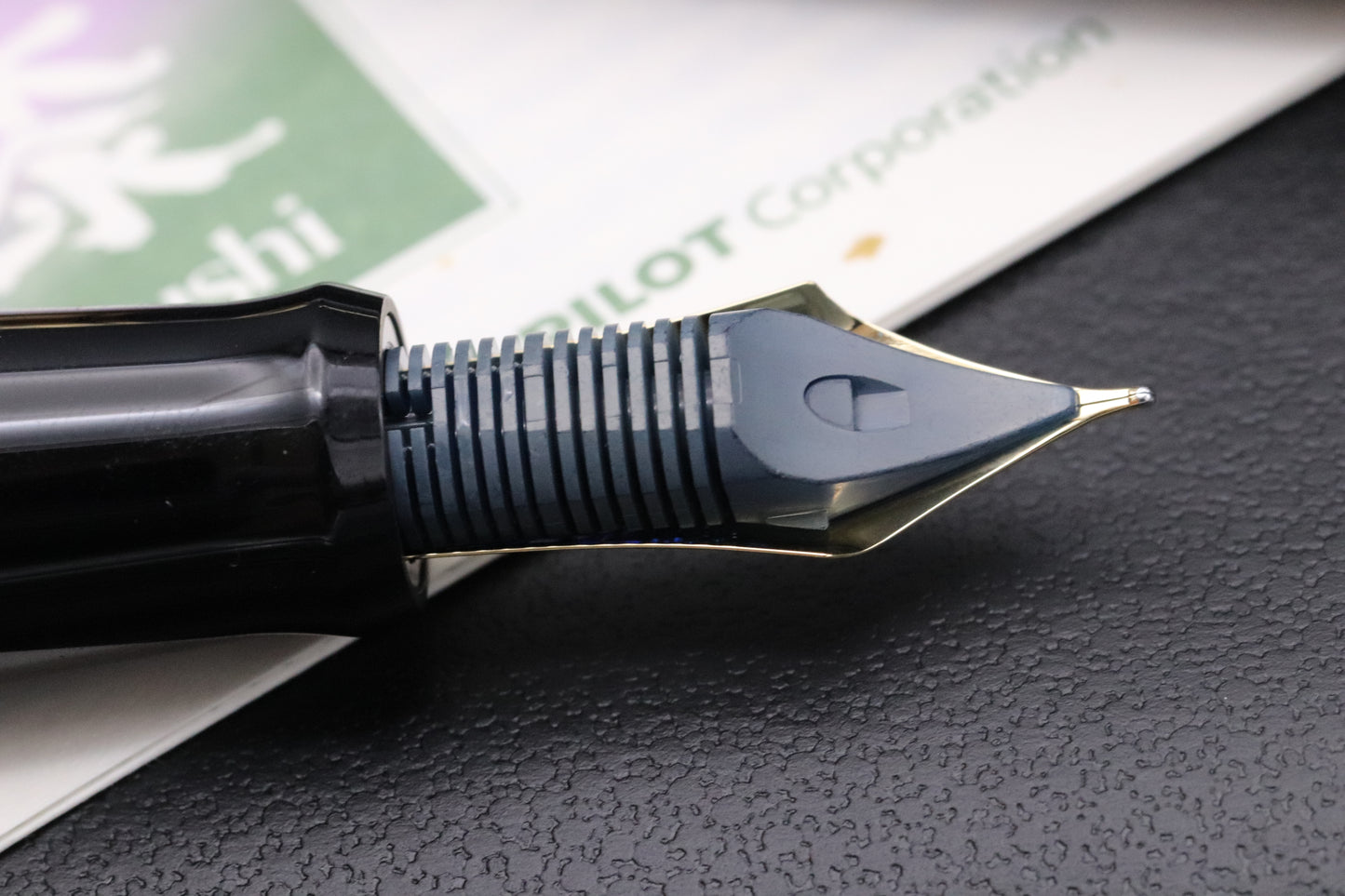 Pilot Custom Urushi Blue Fountain Pen - DIPPED