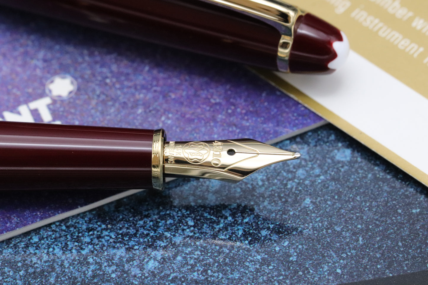 Montblanc Meisterstuck 144 Classique Bordeaux Fountain Pen - Monotone Nib