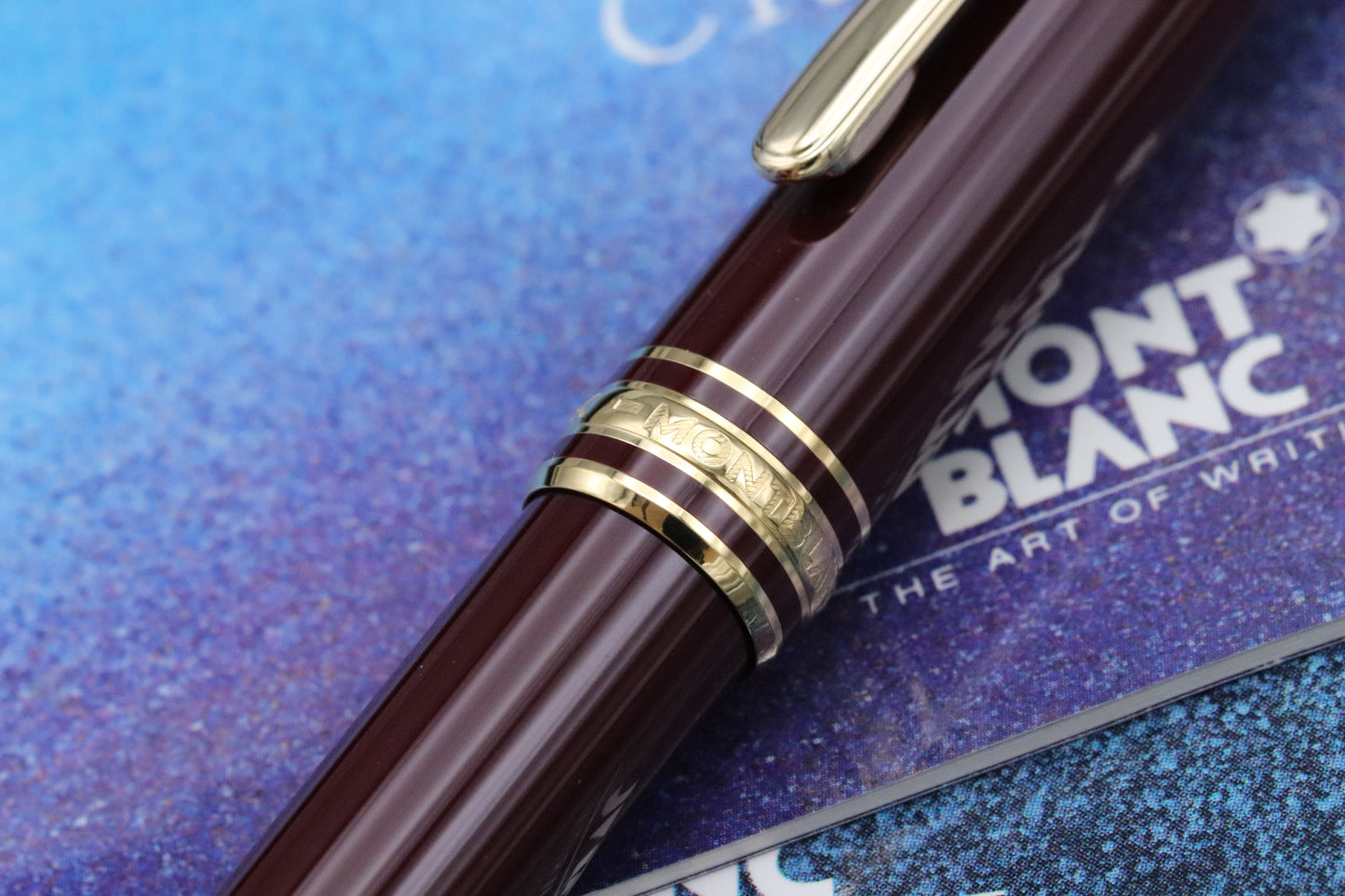 Montblanc Meisterstuck 144 Classique Bordeaux Fountain Pen - Monotone Nib