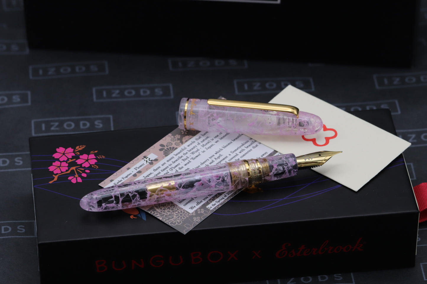 Esterbrook x BunguBox Estie Kachofugetsu Flower Fountain Pen