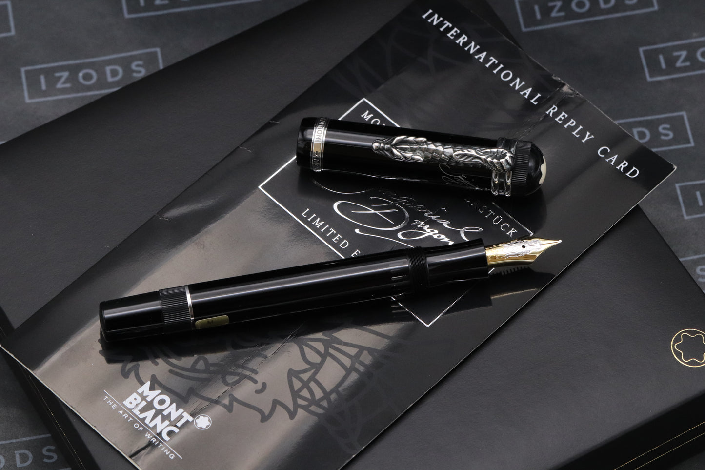 Montblanc Writers Edition Imperial Dragon Fountain Pen