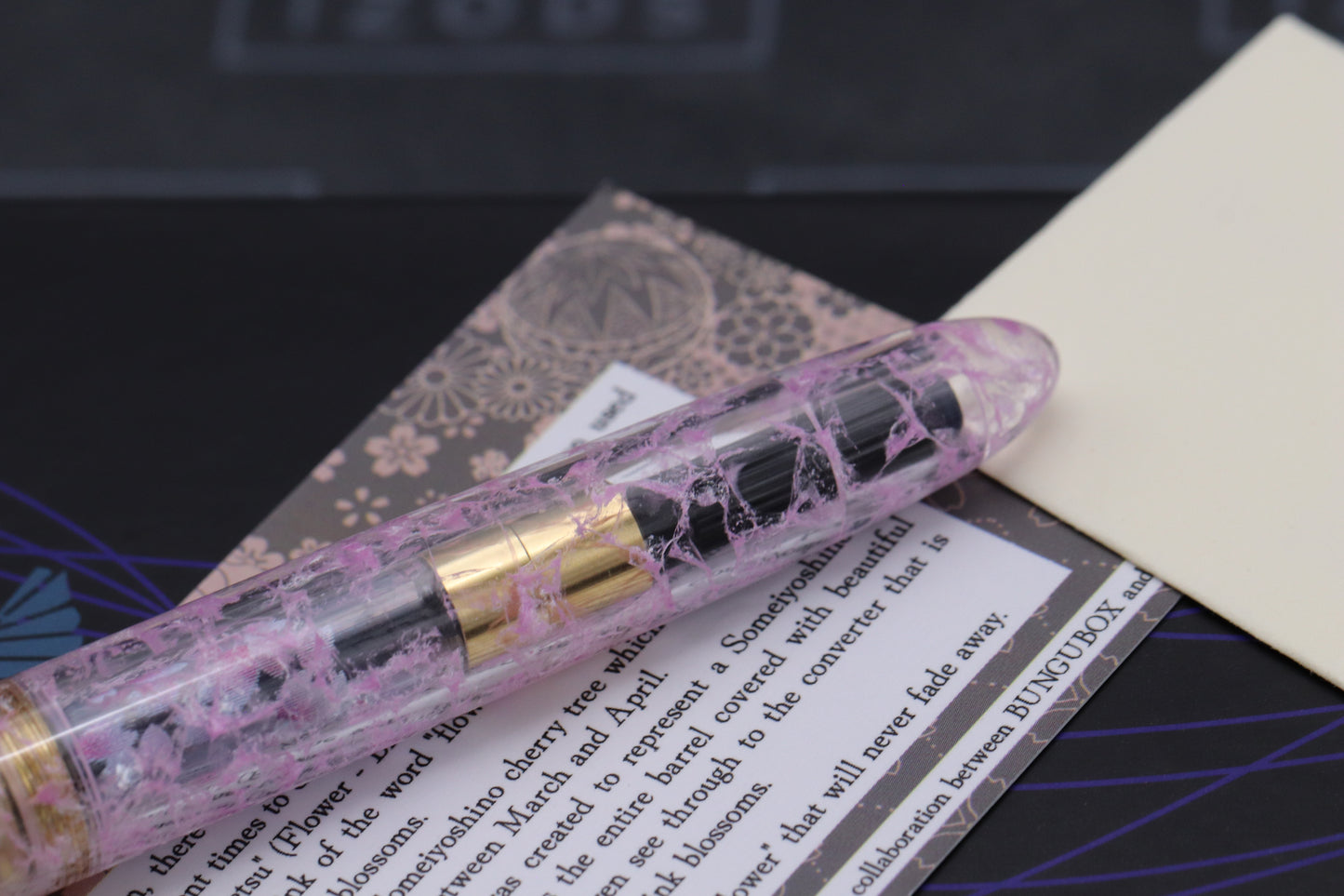 Esterbrook x BunguBox Estie Kachofugetsu Flower Fountain Pen