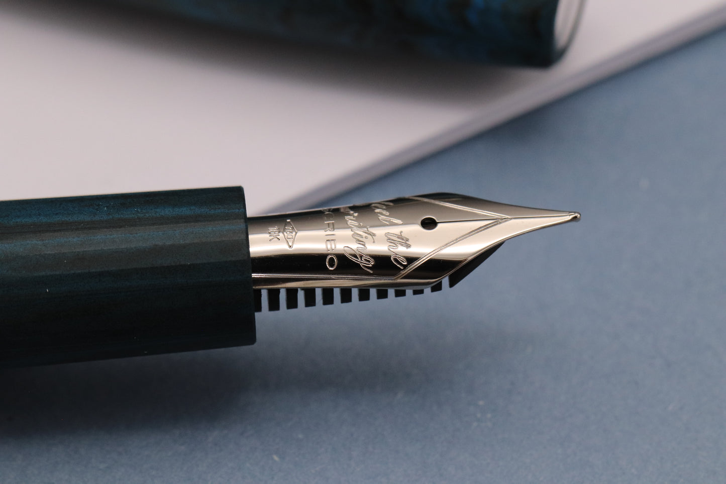 SCRIBO Flow Flow Ebonite Fountain Pen - INKED ONCE